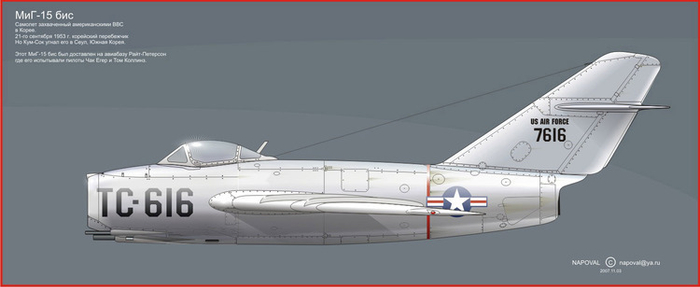 Самолет МиГ-15бис
