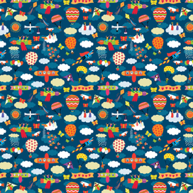 Pattern - SKY (обои для детей)