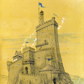 Ещё один замок, но уже совсем без пушек