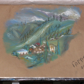 Абхазия.Вид на Гагры