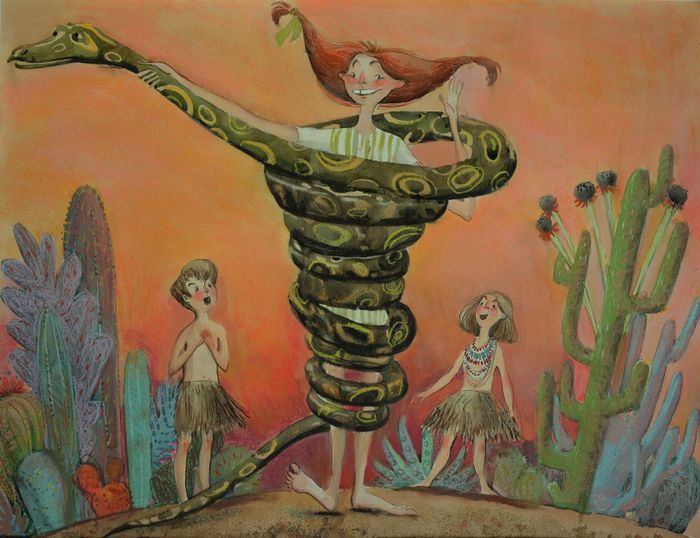 Пеппи ДлинныйЧулок.Страшный удав