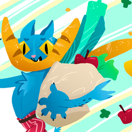 Багет в зубах, навстречу ветер