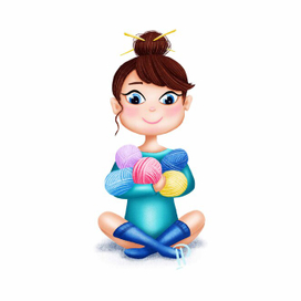 Девочка-рукодельница