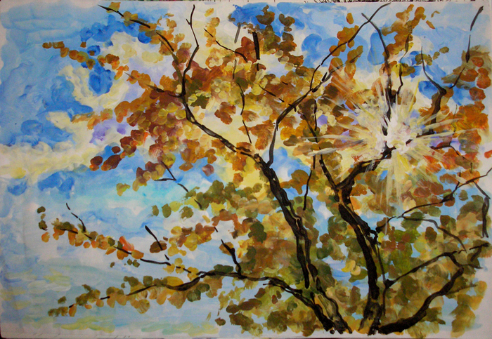 Осень на ст. Водная. Новокузнецк