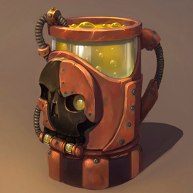 Стимпанк кружка 