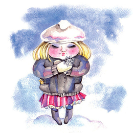 До чего же хороши румяные щеки!