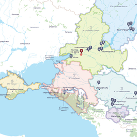Карты винных регионов России