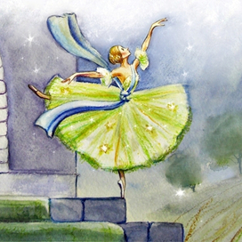 Иллюстрация к сказке "Стойкий оловянный солдатик"