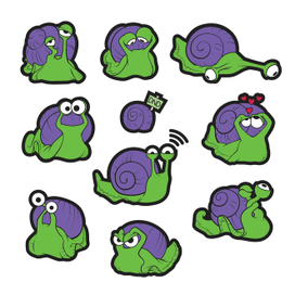 Разработка персонажа: улитка