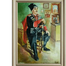 портрет казака