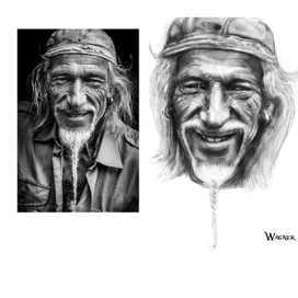 Портреты карандаш