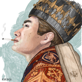 Портрет молодого папы