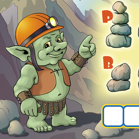 Тролль - горняк