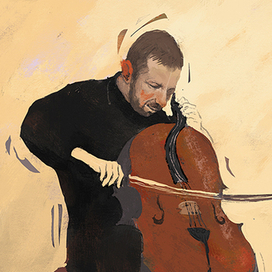 Виолончелист Борис Андрианов