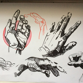 Зарисовки рук