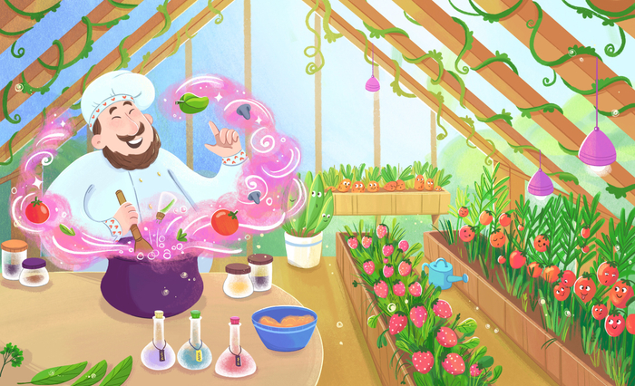 Повар-волшебник. Книжка-картинка