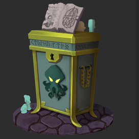 Сундук по мотивам произведений Говарда Лафкрафта