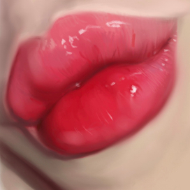Губы (procreate)