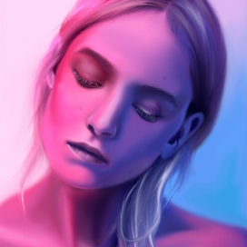 Яркий портрет