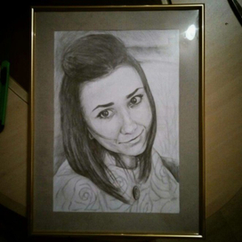 Милая Екатерина... Портрет на заказ в подарок