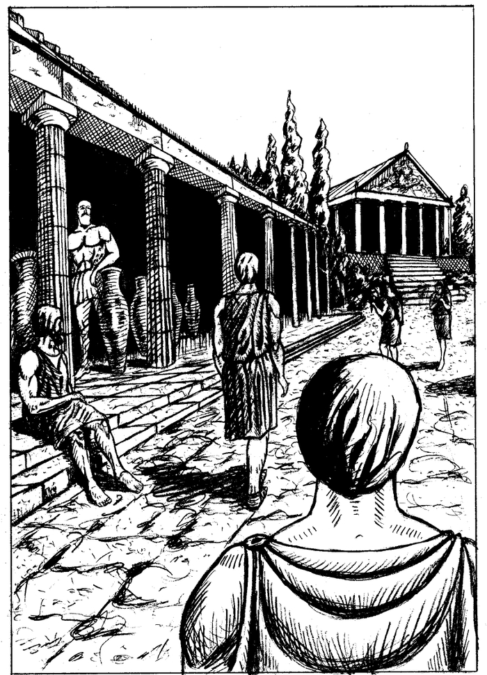 Иллюстрация к роману "Возмездье стратега или в когтях у ведьмы".