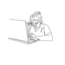 Бабушка за ноу