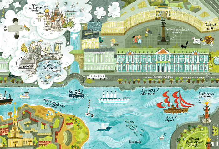 Панорама Санкт-Петербурга