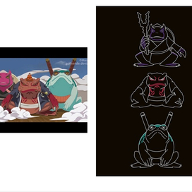 Отрисовка картинки для печати на футболке