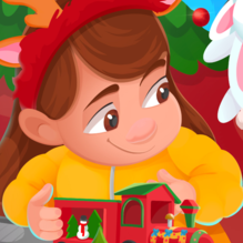 Открытки/ Иллюстрация/ Персонажи/ Новый год/ Рождество