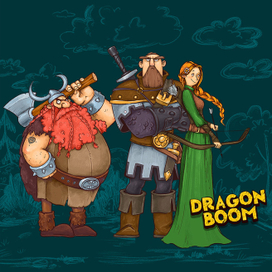 Настольная игра. Драконо Бум