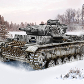 Pz III Ausf N ( commission artwork )