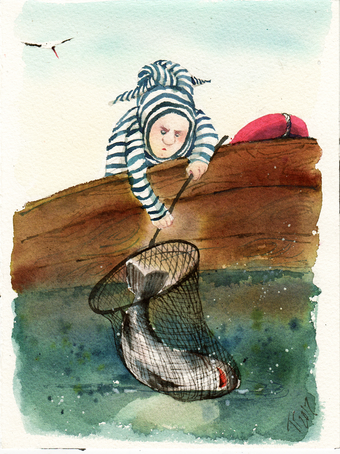 больше рыбы для кота