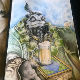 кавер арт на арт к игре world of warkraft