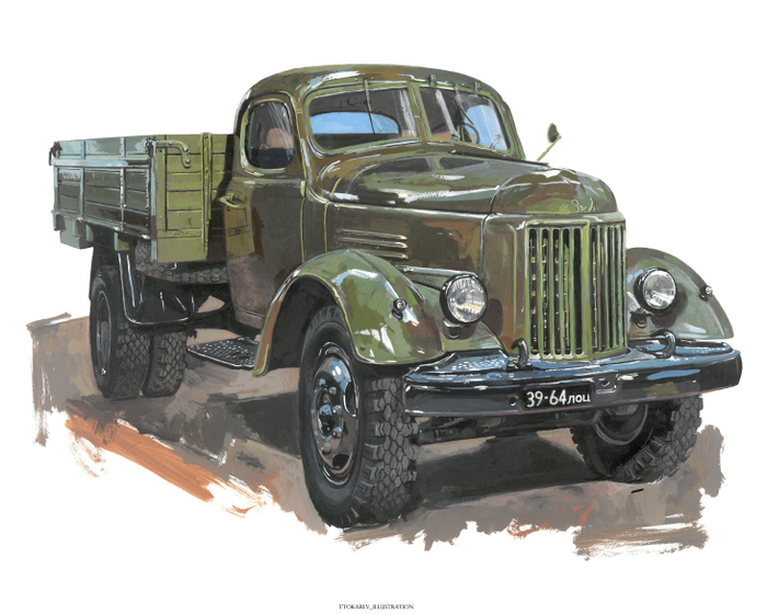 Захарыч (ЗиЛ-164А). Серия "Грузовик всея Руси"