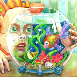 Повсюду вместе. Под водой