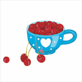 Спелая вишня