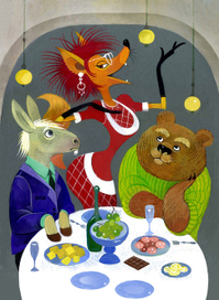 Из сборника басен "Цыплята Индиго"