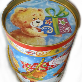 Новогдняя упаковка для вкусных конфет