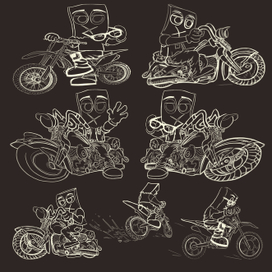 Эскизы Джела