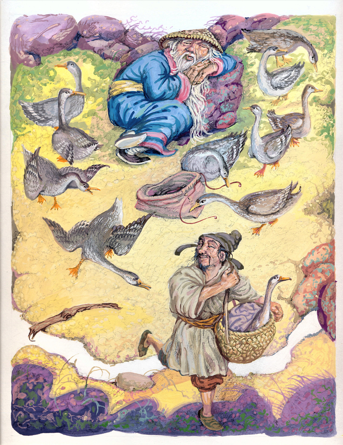 Как был наказан мошенник...)) Китайские сказки.