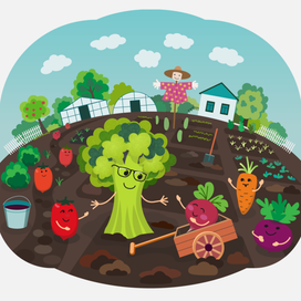 Овощи с грядки