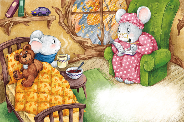 Бабушка стала маленькой