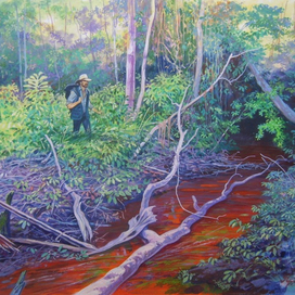 Оранжевый ручей