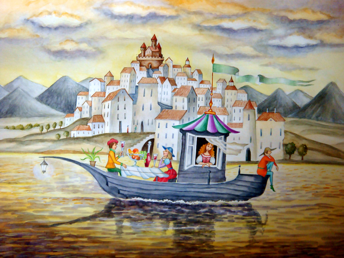 Путешествие по большой реке.