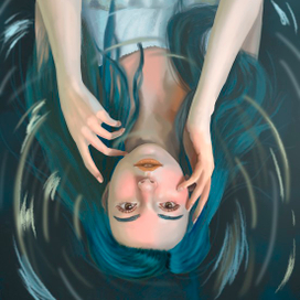 Девушка в воде