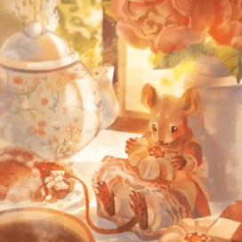 На чай к мышке