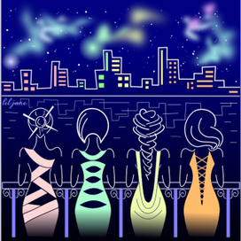 Ночной город