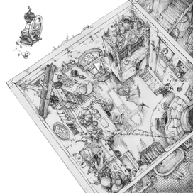 Кухня золушки.