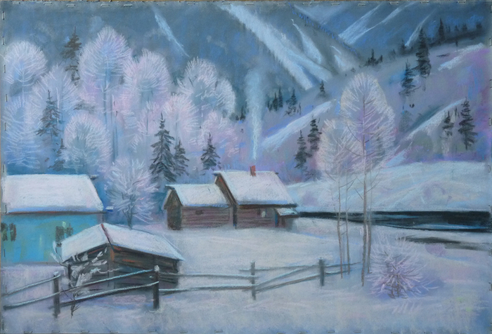 Зима в Загедане