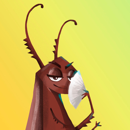 Дизайн персонажей- Пикантный Таракан